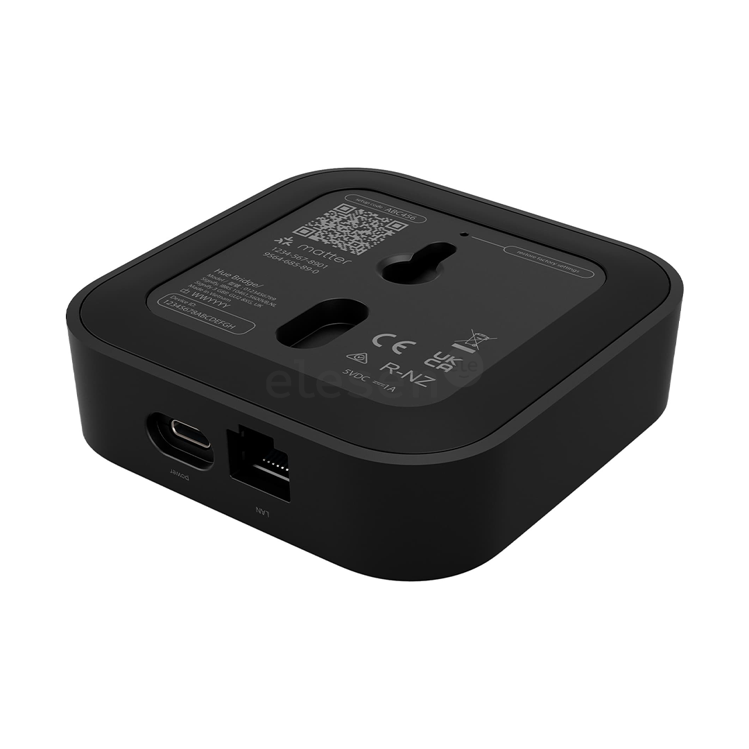 Philips Hue Bridge Pro, juodas - Išmaniųjų namų valdiklis