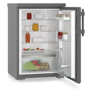 Liebherr, 125 L, aukštis 85 cm, tamsiai pilkas - Šaldytuvas
