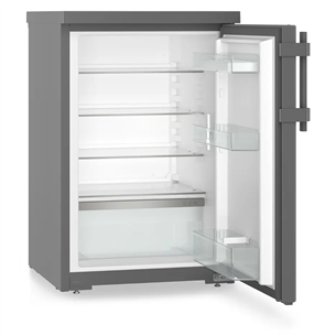 Liebherr, 125 L, aukštis 85 cm, tamsiai pilkas - Šaldytuvas
