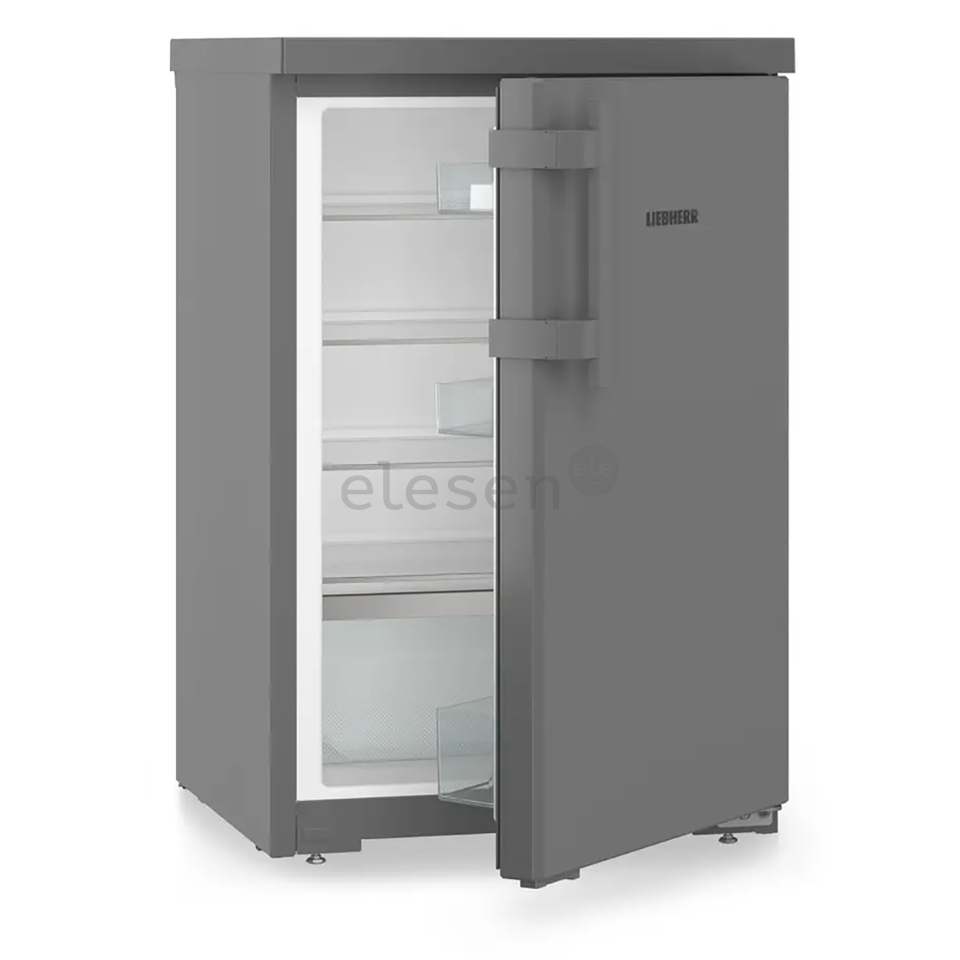 Liebherr, 125 L, aukštis 85 cm, tamsiai pilkas - Šaldytuvas