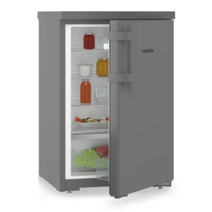 Liebherr, 125 L, aukštis 85 cm, tamsiai pilkas - Šaldytuvas