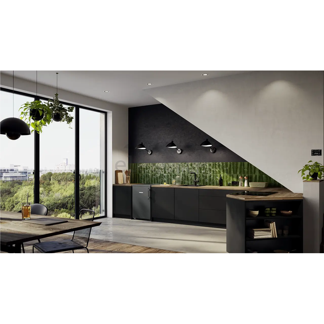 Liebherr, 125 L, aukštis 85 cm, tamsiai pilkas - Šaldytuvas