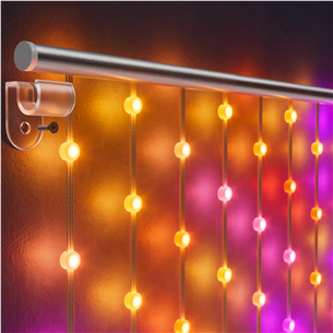 Twinkly Matrix, 100 x 100 см, RGB, прозрачный - Cветодиодная штора