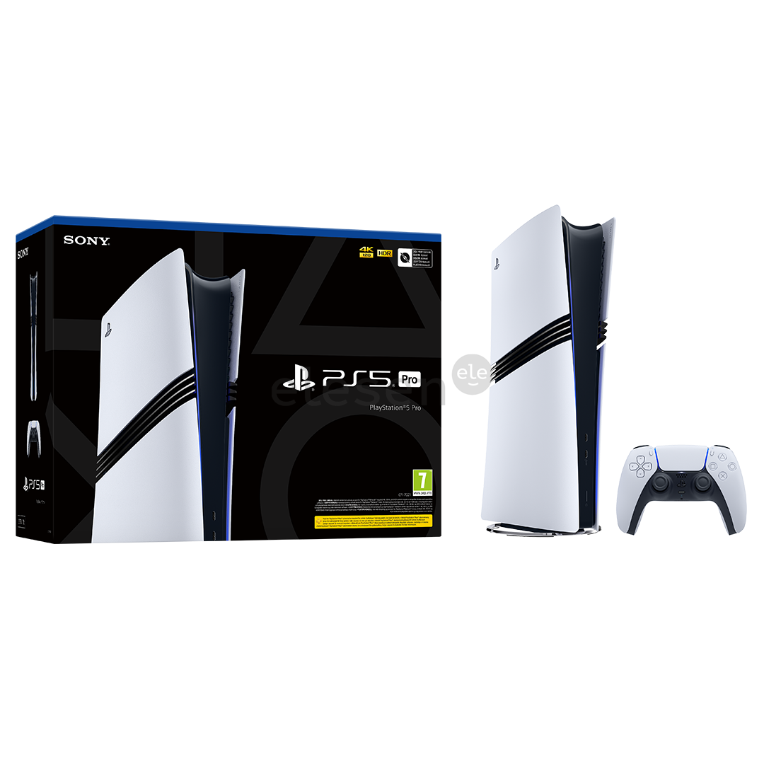Sony PlayStation 5 Pro, balta - Žaidimų konsolė