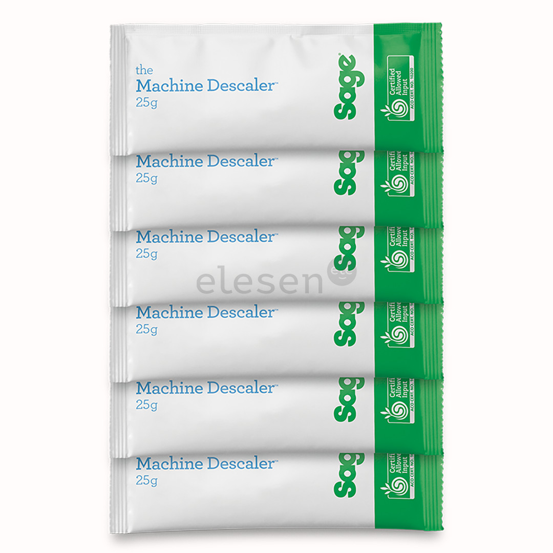 Sage the Machine Descaler, 6 x 25 g - Nukalkinimo priemonė