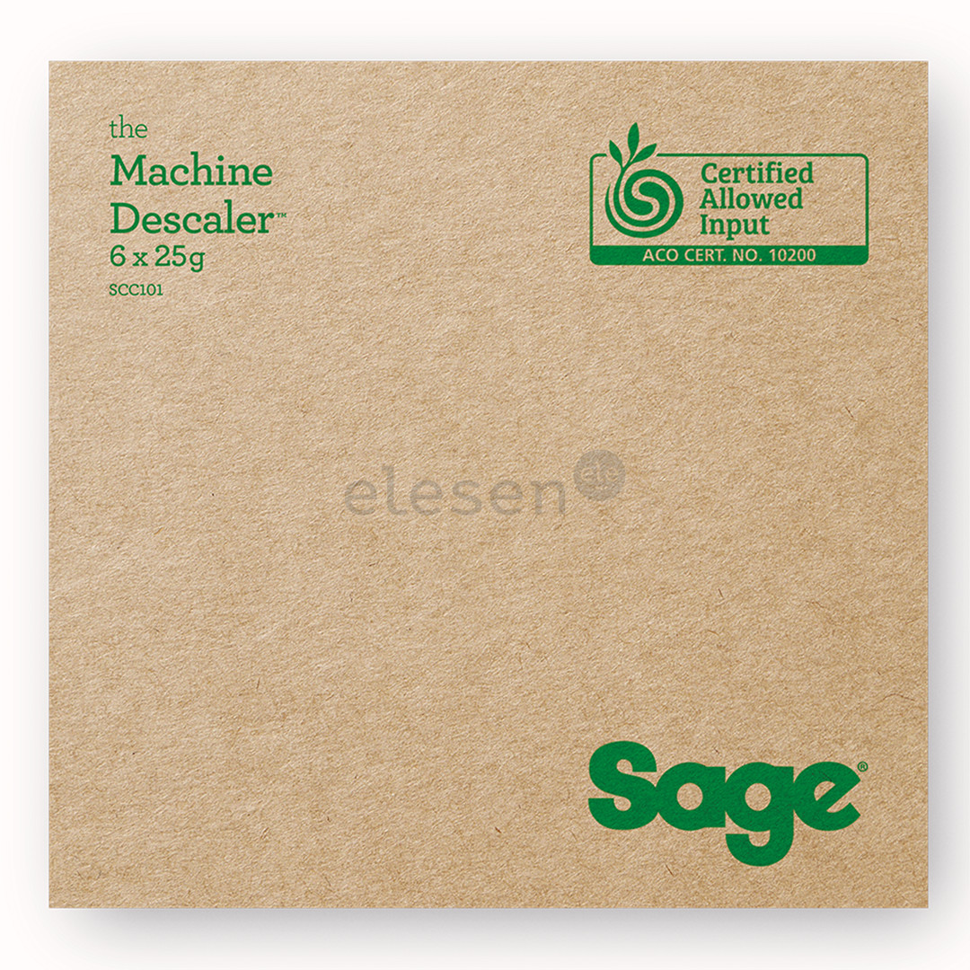 Sage the Machine Descaler, 6 x 25 g - Nukalkinimo priemonė