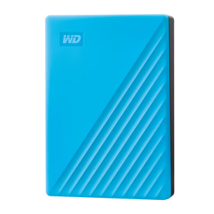 Western Digital My Passport, 6 TB, sky - External HDD WDBR9S0060BBL-WESN