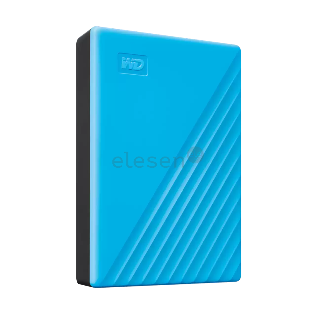 Western Digital My Passport, 6 TB, sky - External HDD