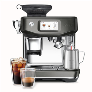 Sage the Barista Touch™ Impress, холодное заваривание, черная нерж. сталь - Кофемашина SES882BST