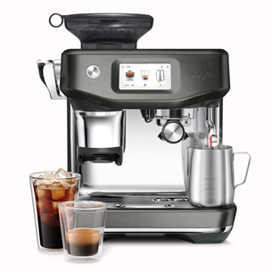Sage the Barista Touch™ Impress, Cold Extraction, juodo nerūdijančio plieno spalvos - Kavos aparatas SES882BST