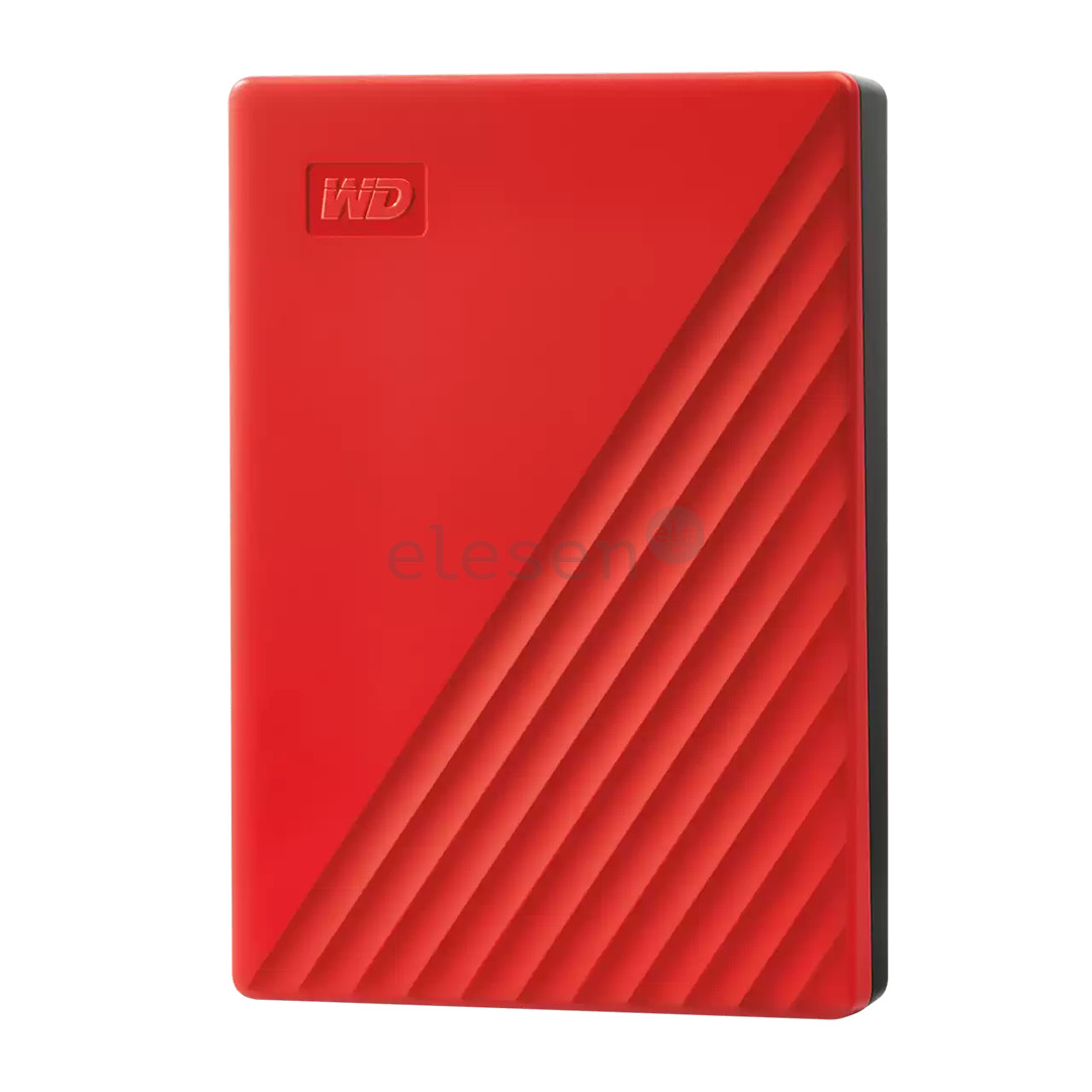 Western Digital My Passport, 6 TB, red - External HDD