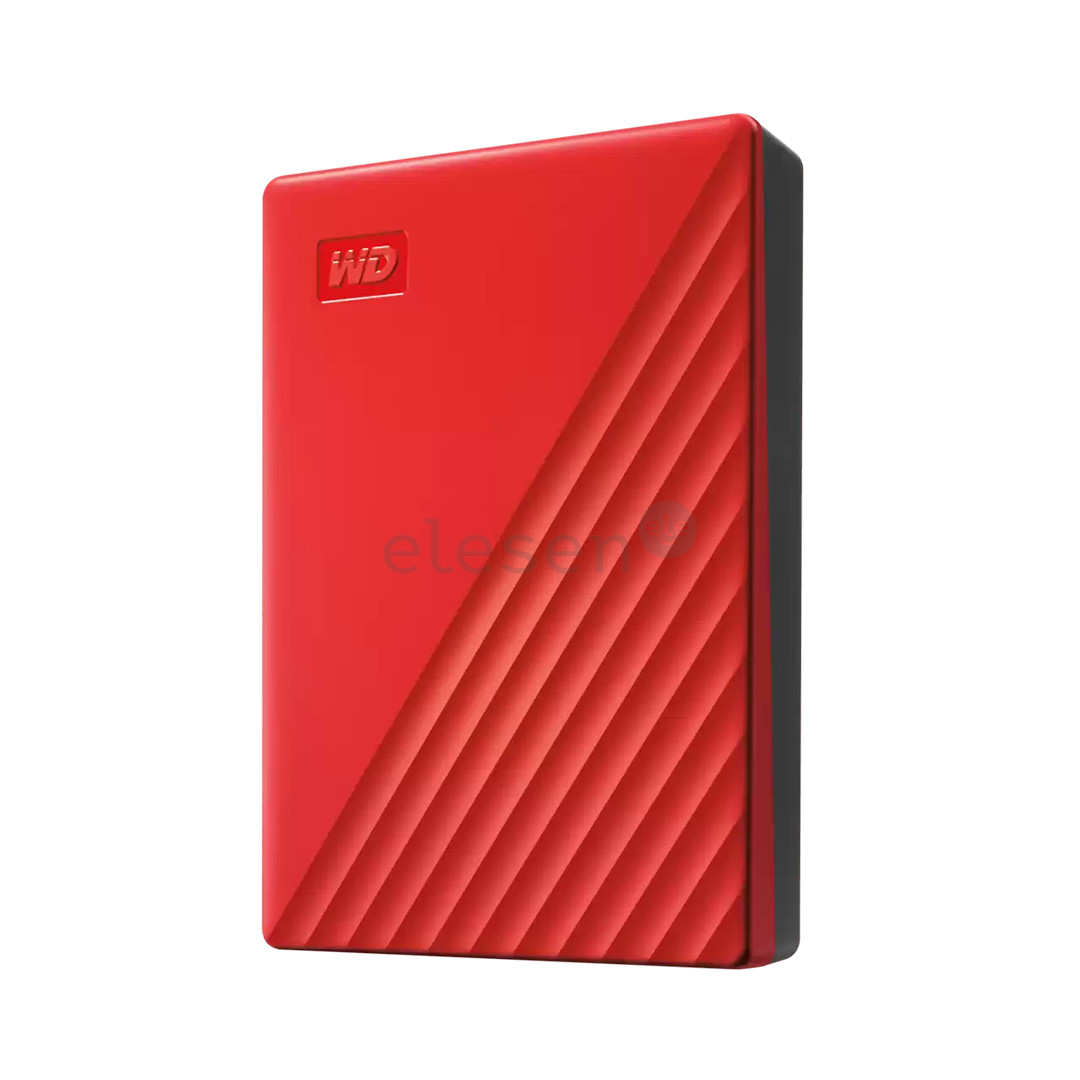 Western Digital My Passport, 6 TB, red - External HDD