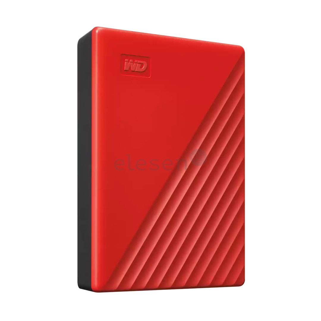 Western Digital My Passport, 6 TB, red - External HDD