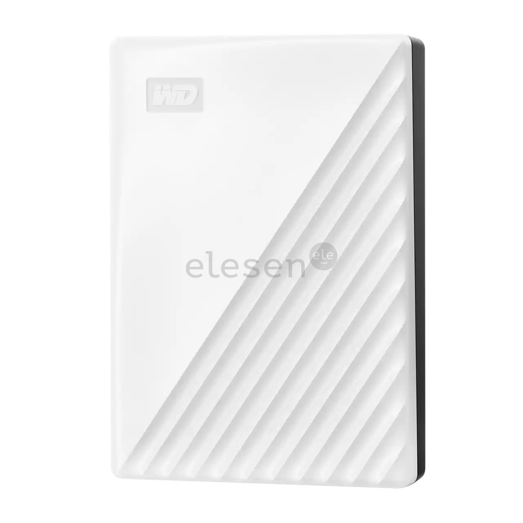 Western Digital My Passport, 6 TB, white - External HDD