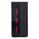 Intop Gaming R9 Aqua, Ryzen 9, 32 GB, 1 TB, RTX 5070Ti, juodas - Stacionarus kompiuteris