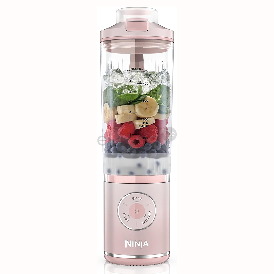 Ninja Blast Max, pink - Portable cordless blender