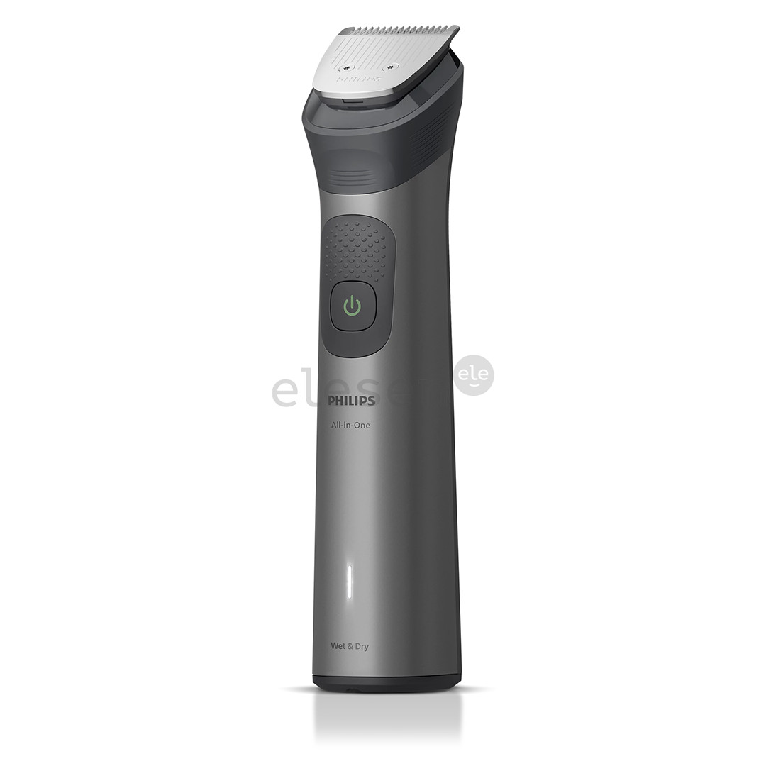 Philips All-in-One Trimmer 7000 Series, 15 viename, tamsiai pilka - Kūno plaukų kirpimo mašinėlė