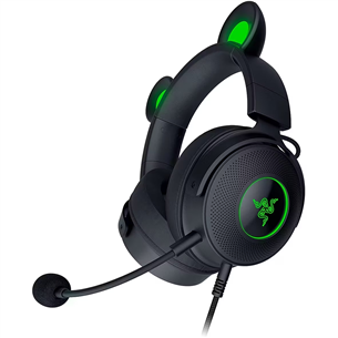 Razer Kraken Kitty V2 Pro, juodos - Ausinės
