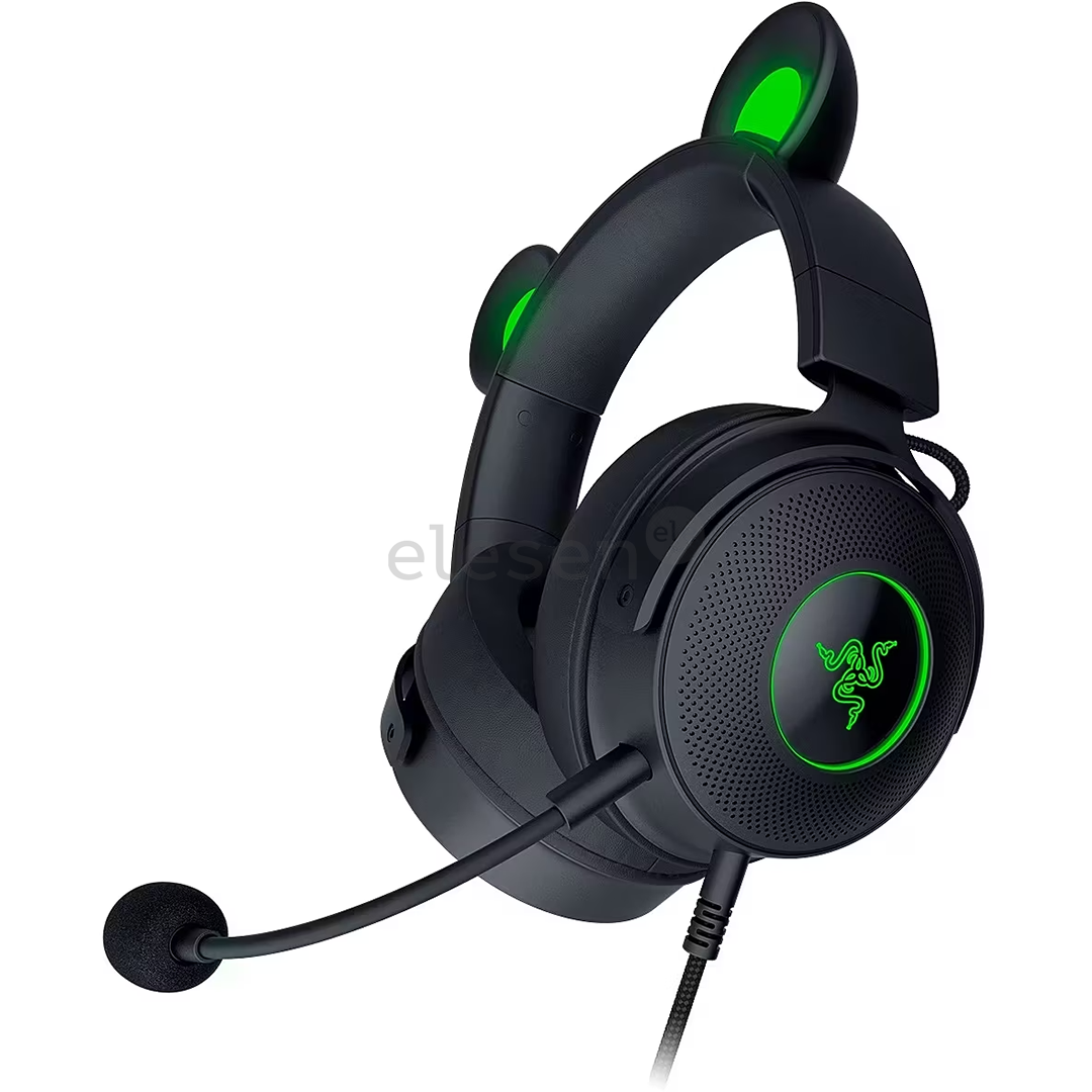 Razer Kraken Kitty V2 Pro, juodos - Ausinės