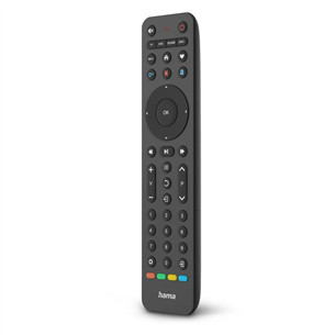 Hama 4-in-1 Universal TV Remote Control, black - Universal remote control