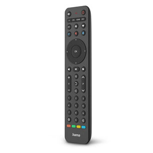 Hama 4-in-1 Universal TV Remote Control, black - Universal remote control