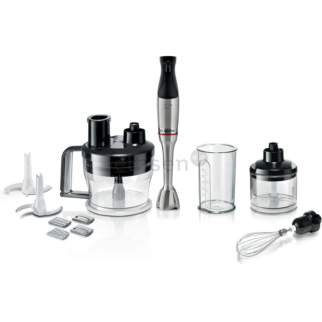 Bosch ErgoMaster, Series 6, 1200 W, stainless steel - Hand blender