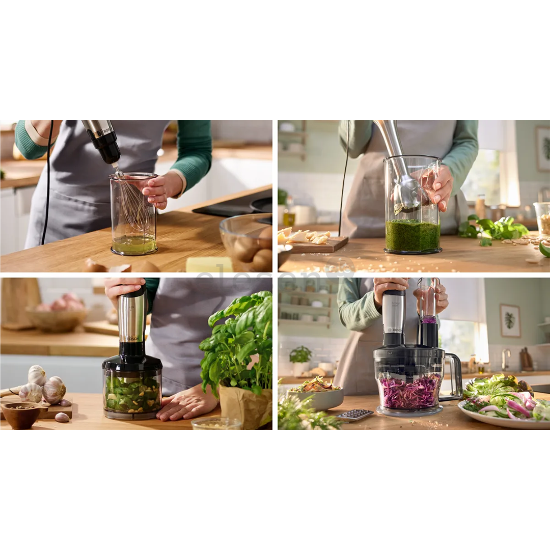 Bosch ErgoMaster, Series 6, 1200 W, stainless steel - Hand blender