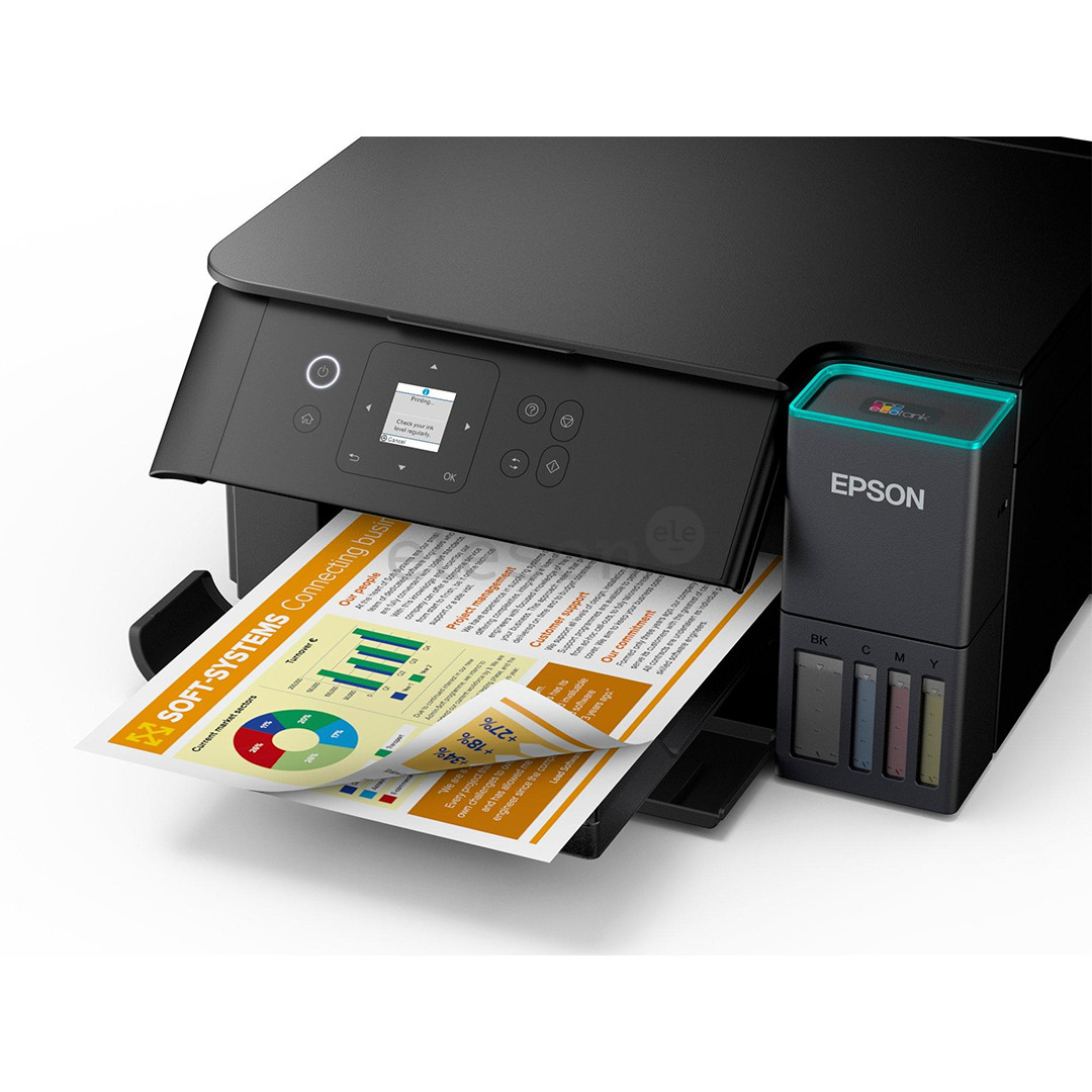 Epson EcoTank L4360 Duplex, juodas - Daugiafunkcinis rašalinis spausdintuvas