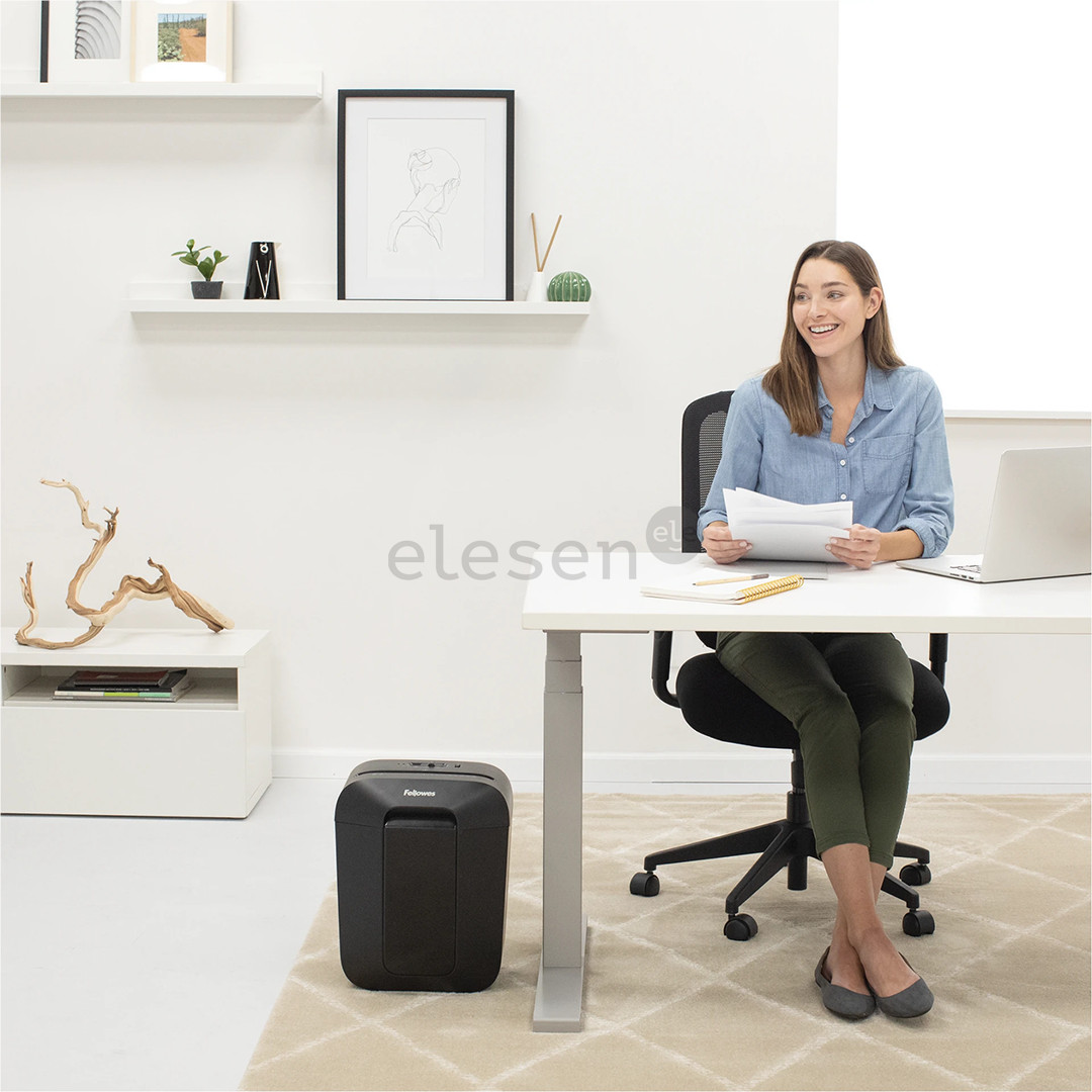 Fellowes Powershred LX50, juodas - Dokumentų naikiklis