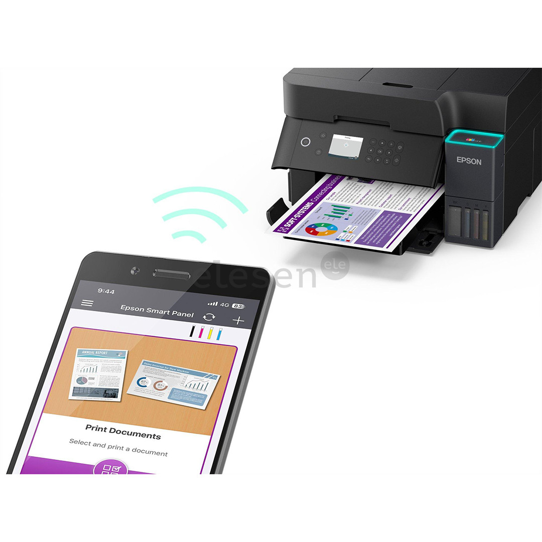 Epson EcoTank L6370 Duplex, juodas - Daugiafunkcinis rašalinis spausdintuvas