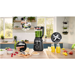 Bosch VitaPower, 1800 W, black - High performance blender