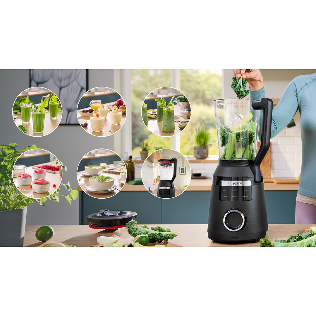 Bosch VitaPower, 1800 W, black - High performance blender