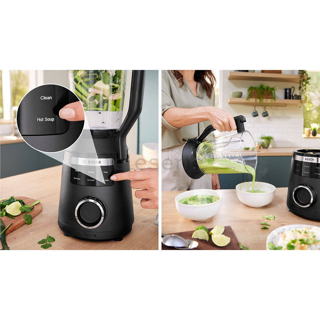 Bosch VitaPower, 1800 W, black - High performance blender