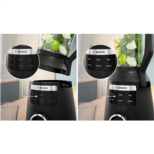 Bosch VitaPower, 1800 W, black - High performance blender