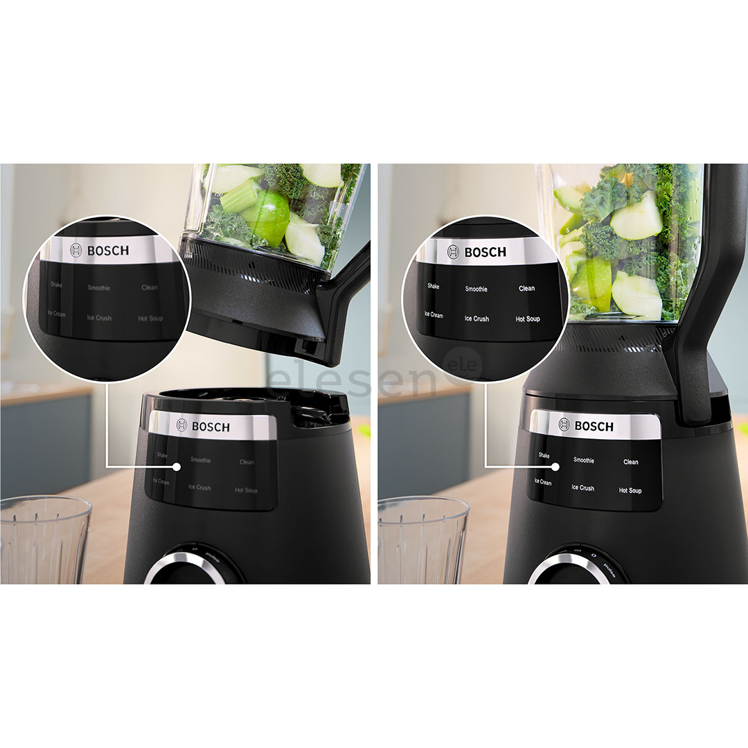 Bosch VitaPower, 1800 W, black - High performance blender