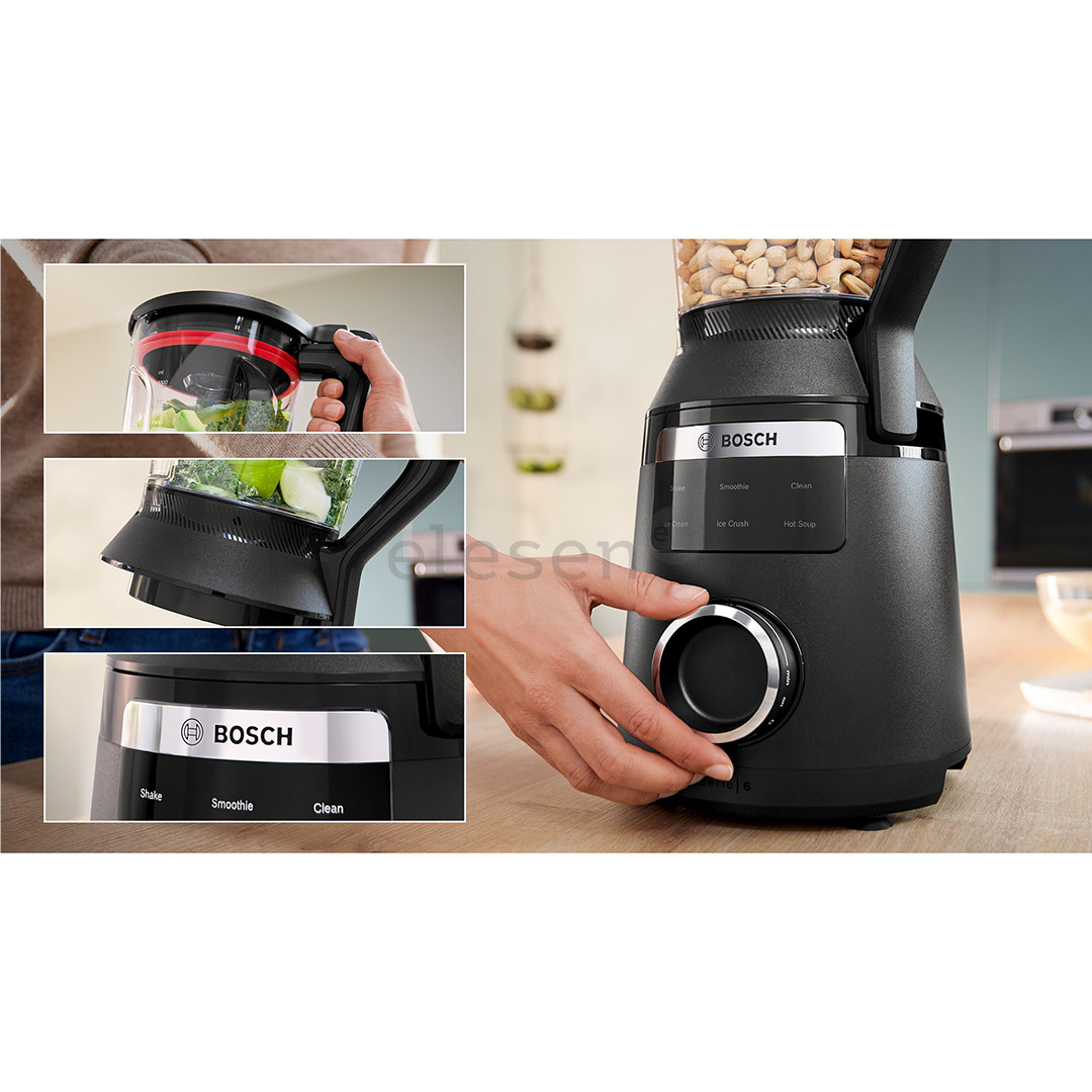 Bosch VitaPower, 1800 W, black - High performance blender