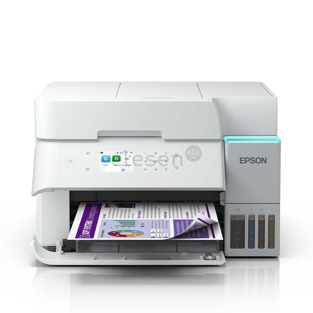 Epson EcoTank L6376 Duplex, baltas - Daugiafunkcinis rašalinis spausdintuvas