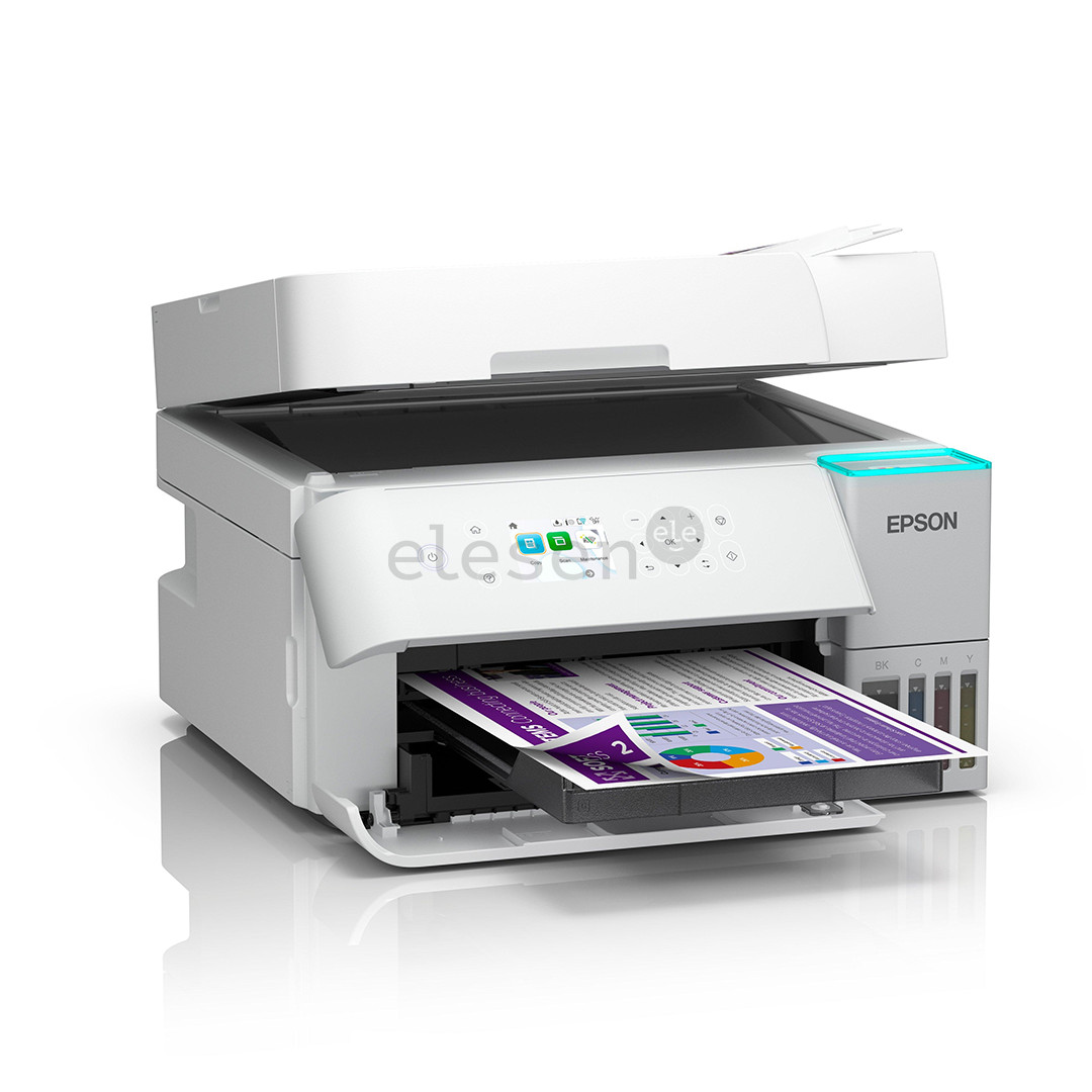 Epson EcoTank L6376 Duplex, baltas - Daugiafunkcinis rašalinis spausdintuvas