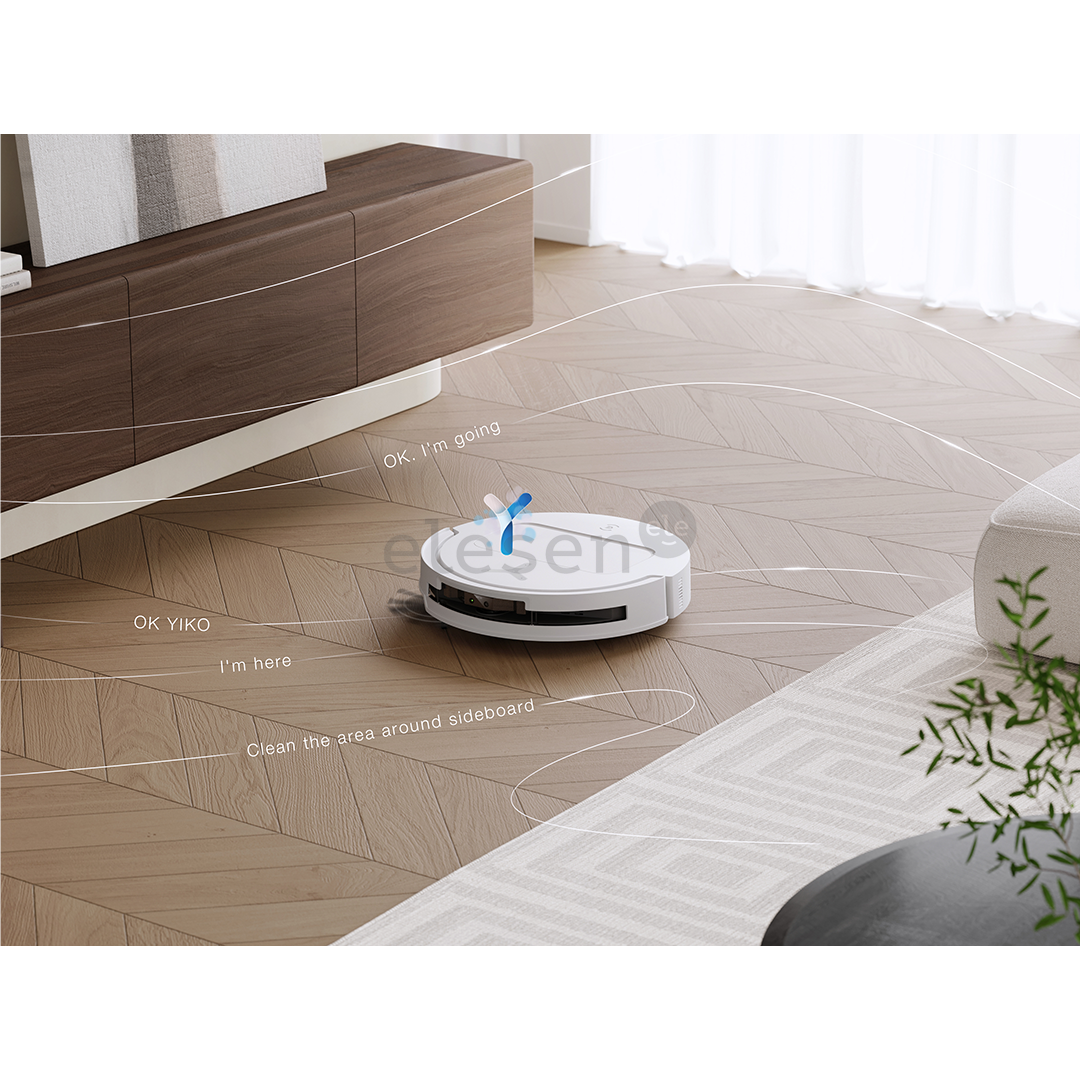 Ecovacs Deebot T50 PRO OMNI Gen2, Wet & Dry, baltas - Dulkių siurblys robotas