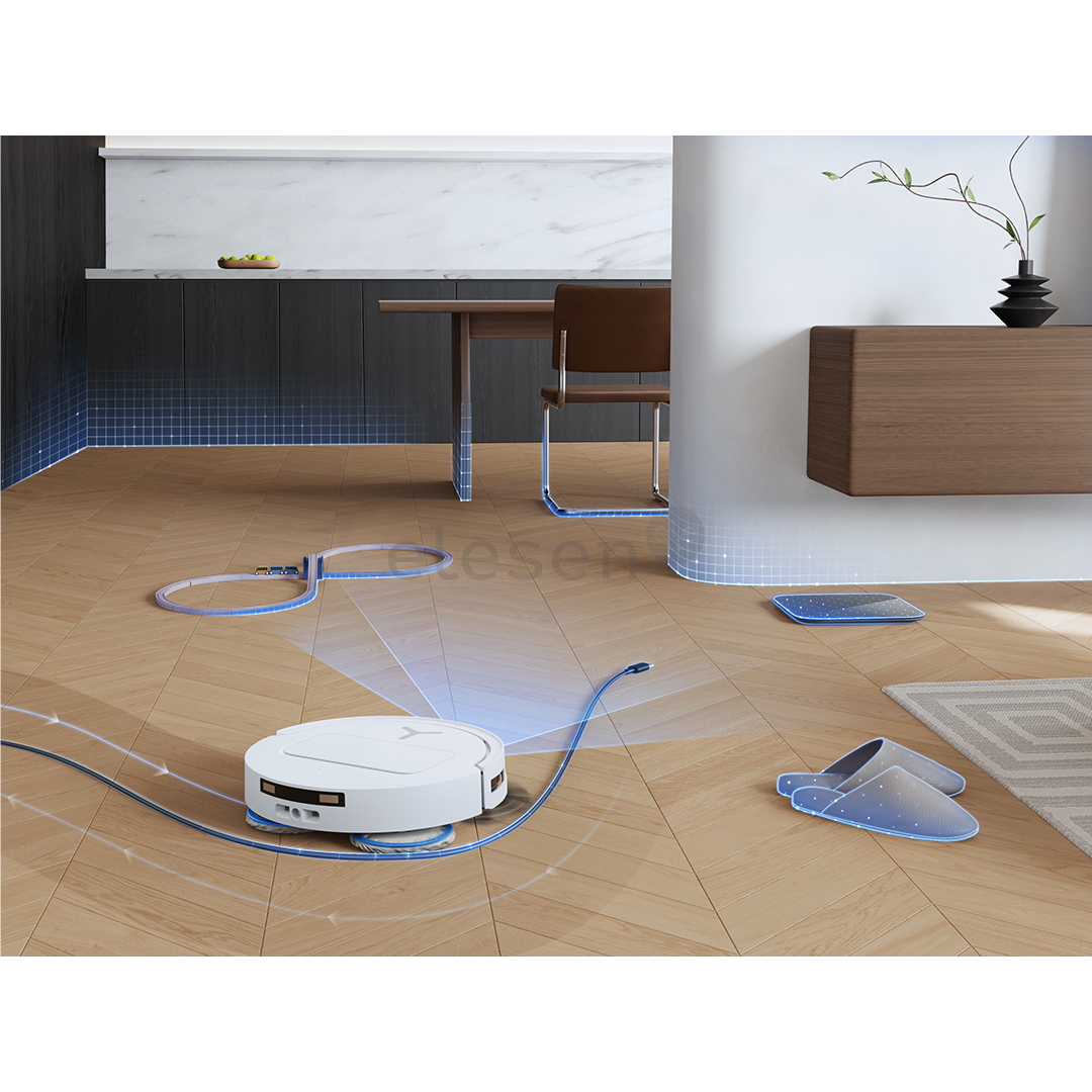 Ecovacs Deebot T50 PRO OMNI Gen2, Wet & Dry, baltas - Dulkių siurblys robotas