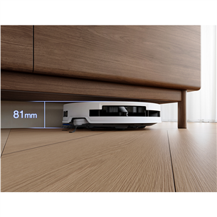 Ecovacs Deebot T50 PRO OMNI Gen2, Wet & Dry, baltas - Dulkių siurblys robotas