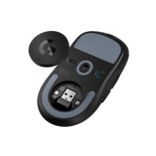 Logitech Pro X Superlight 2SE, juoda - Belaidė pelė