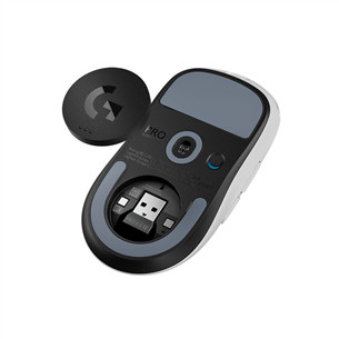 Logitech Pro X Superlight 2SE, balta - Belaidė pelė