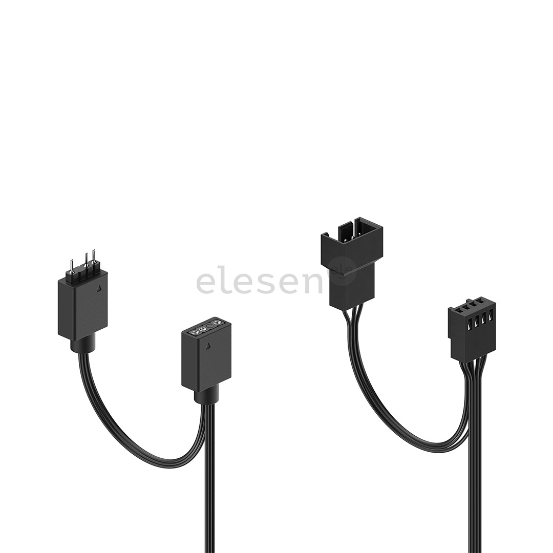 Fractal Design Aspect 14 RGB PWM, Black Frame, juodas - Aušintuvas