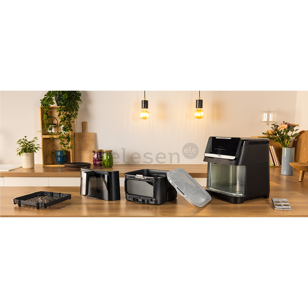 Tefal Easy Fry Silence, 1800 W, 7 L, juoda - Karšto oro gruzdintuvė