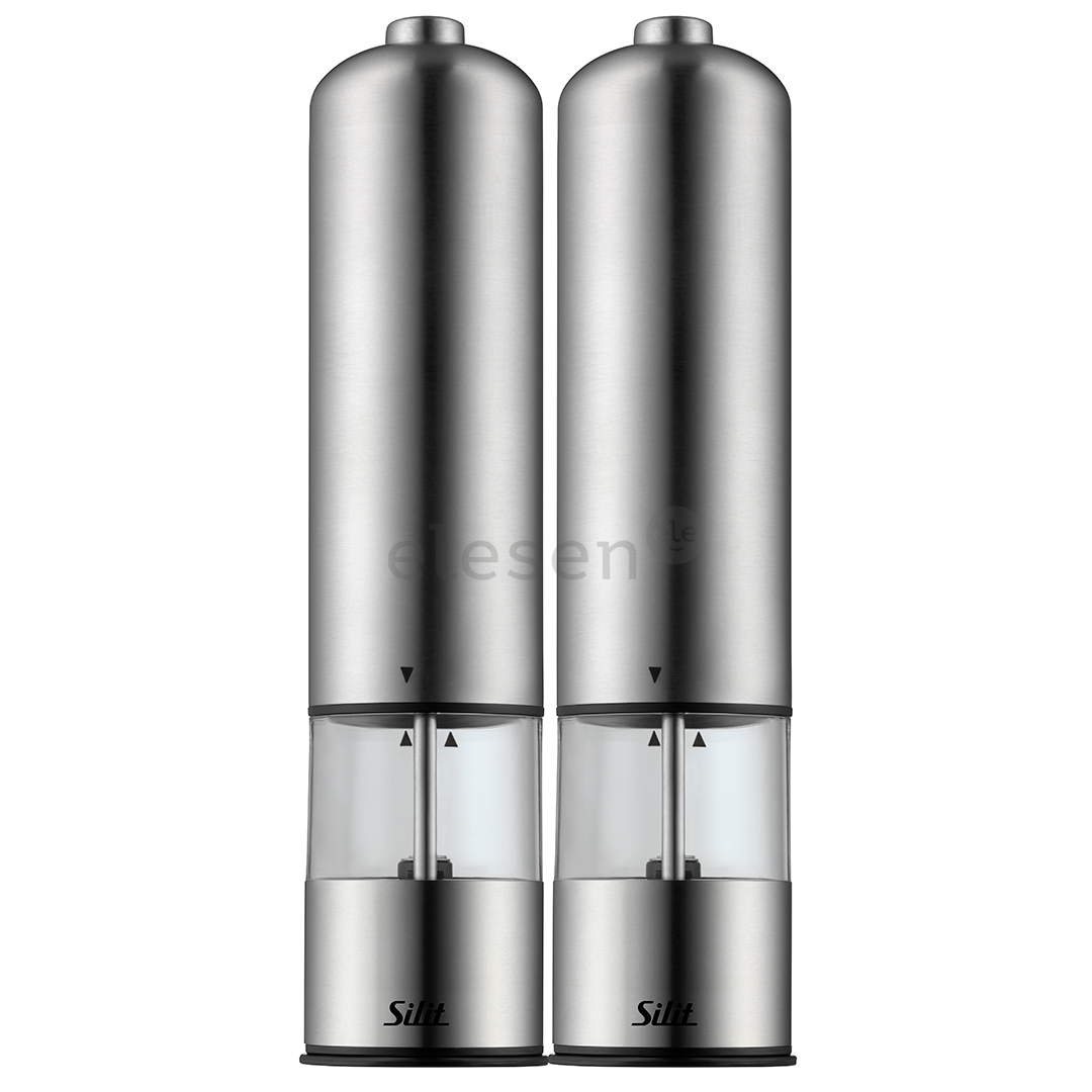 Silit, stainless steel - Salt and pepper grinders