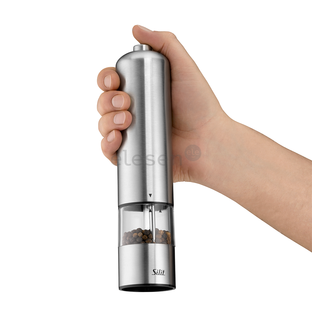 Silit, stainless steel - Salt and pepper grinders