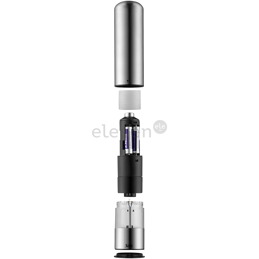 Silit, stainless steel - Salt and pepper grinders