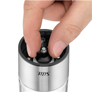 Silit, stainless steel - Salt and pepper grinders