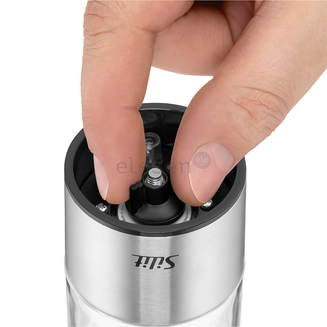 Silit, stainless steel - Salt and pepper grinders